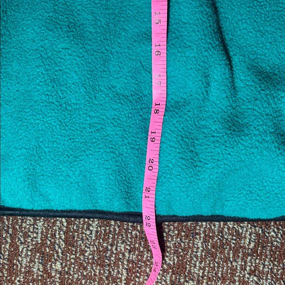 Vintage REI fleece teal fleece zip up sweater outdoor adventure jacket 90’s y2k - Picture 11 of 14